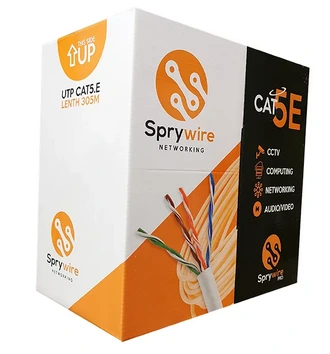 [SWCAT5EINTERIOR] Bobina de cable *Interior CAT5E* (305mts), SpryWire