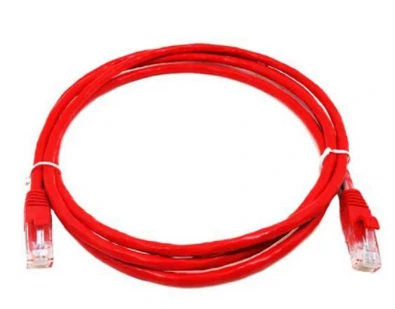 [SW-CAT502C] Cable de Conexión UTP CAT5E 2mts (Patchcord) Rojo