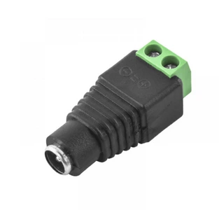 Conector corriente hembra