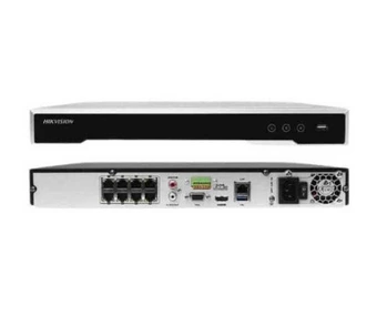 [DS-7608NI-K2/8P] Nvr Hikvision 8 Canales, 80Mbps De Ancho De Banda Entrante, Soporta Resolucion 4K, 8 Puertos Poe