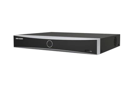 [DS-7604NXI-K1/4P] NVR AcuSense 4K de la serie K PoE 1U de 4 canales, 4 interfaces de alimentación a través de Ethernet (PoE), HDMI y VGA, marca Hikvision