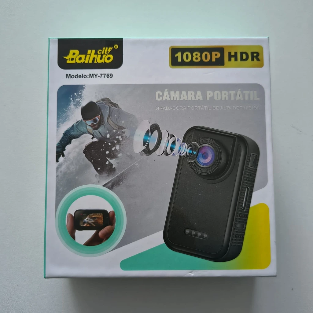 Mini Cámara de acción 1080