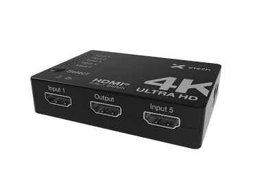 [XHA-430] Xtech Switch 5 entradas a 1 salida HDMI