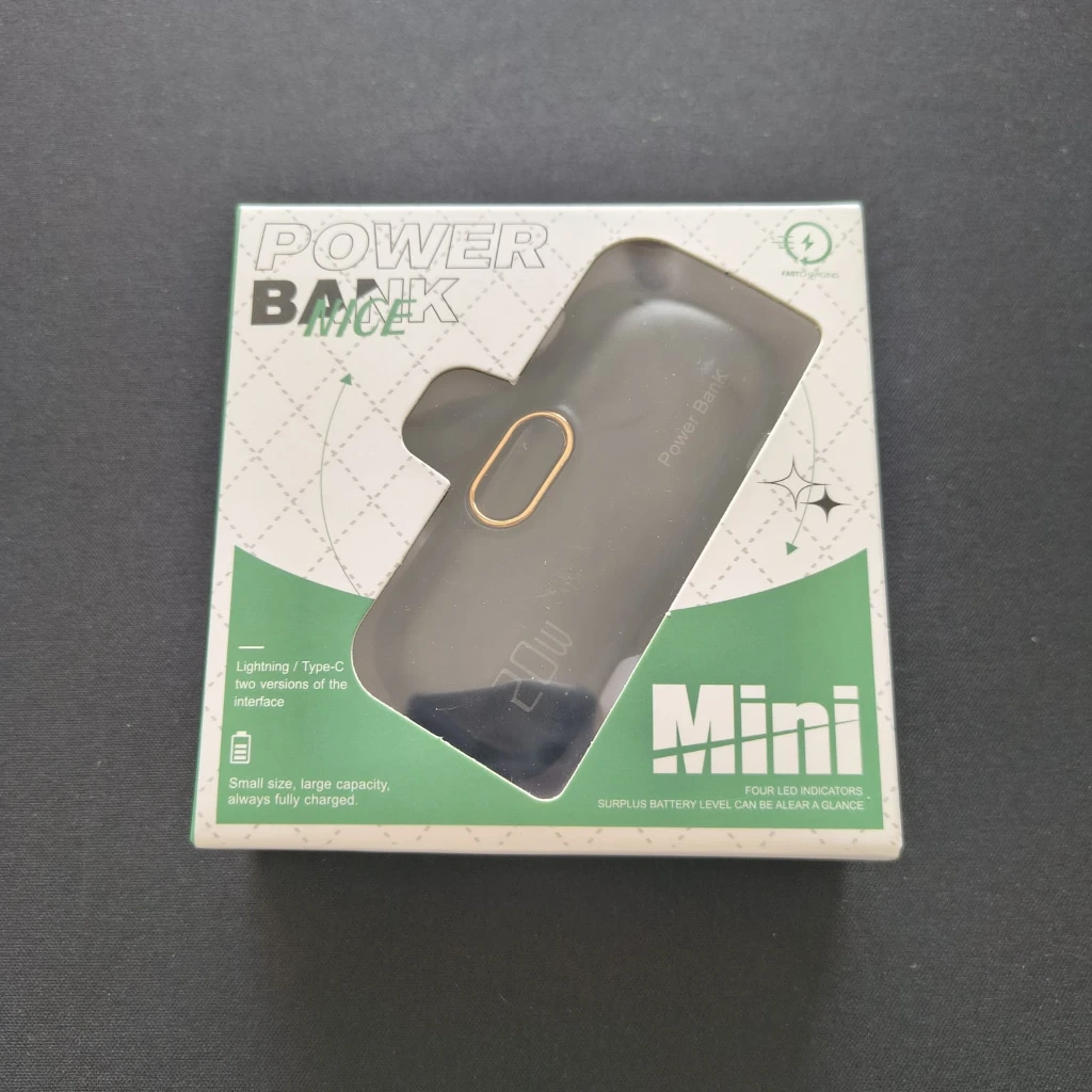 PowerBank Nice Mini 20w TipoC y Lightning