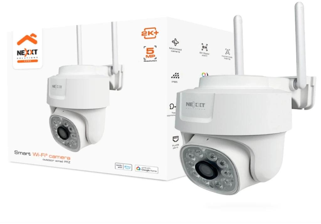 [NHC-OP10]  Nexxt Solutions Home - PTZ 2K+ 5MP RJ45