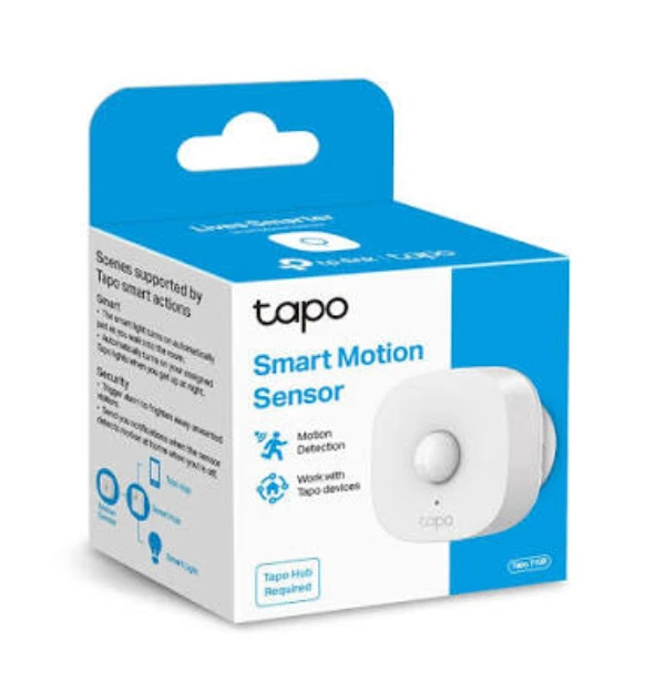 Tapo T100 V1 - Sensor de movimiento - inteligente - inalámbrico - Wi-Fi - 863 - 865 Mhz, 868 - 868.6 MHz
