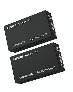 [EHDMI60M] EXTENSOR HDMI 60MTS POR UTP CAT6 2 AMP