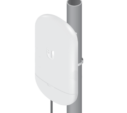 [Loco5AC] Radio con antena integrada NanoStation Loco 5AC, 5 GHz, 13 dBi, tecnología AirMax, CPE compacto hasta 450 Mbps, marca Ubiquiti