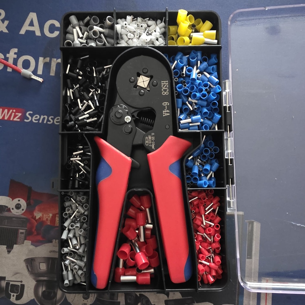 Kit de Crimpadora para Terminales Ferrule