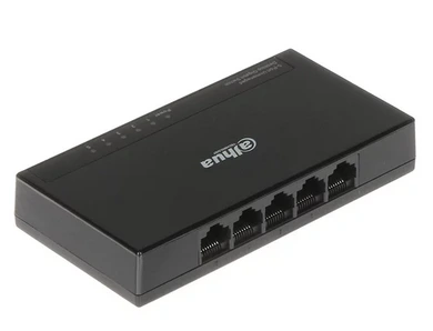 [DH-PFS3005-5GT-L] Switch Gigabit Ethernet de escritorio de 5 puertos