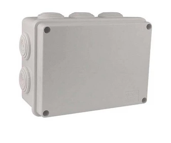 [TB-AGR-1115] Caja plástica de registro 11x15x7 cms., IP65 con sellos de goma, color Ivory, marca Tibox